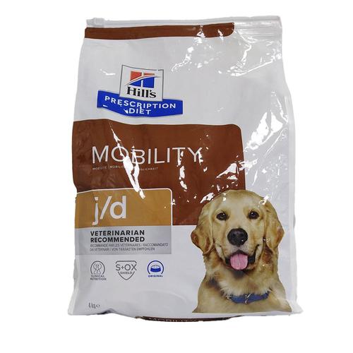 Hill's Prescription Diet Canine Mobility J/D 4 kg Pellets