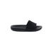 Crocs Sandals: Black Print Shoes - Women's Size 7 - Open Toe