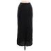 Brandy Melville Casual Maxi Skirt Long: Black Print Bottoms