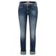 Timezone Slim MarahTZ Damen blue worn out wash, Gr. 29-30, Baumwolle, Denim Hosen