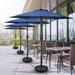 7.5FT Patio Outdoor Market Yard Umbrella with Push Button Tilt/Crank, 6 Sturdy Rib for Garden&Deck&Backyard&Pool