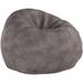Comfortable High-Density Foam Bean Bag Chair for Kids and Adults, with Removable Microsuede Cover