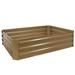 Arlmont & Co. Ippolito Galvanized Steel Raised Garden Bed Metal in Brown | 11.75 H x 24 W x 48 D in | Wayfair 3234DD9EE560482FAF9C241F8FEEB841