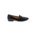 Naturalizer Flats: Slip-on Chunky Heel Work Black Solid Shoes - Women's Size 6 - Almond Toe