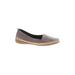 The Flexx Flats: Gray Print Shoes - Women's Size 7 - Almond Toe