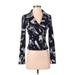 Express Jacket: Short Black Floral Jackets & Outerwear - Women's Size X-Small