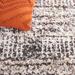 Black/White Rectangle 10' x 14' Indoor Area Rug - Bungalow Rose Jericho Shag 100 Area Rug In Black/Rust Polyester | Wayfair