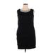 Connected Apparel Cocktail Dress: Black Dresses - Women's Size 16