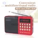 Tragbares Radio Multifunktion FM/AM/SW Handheld Vollband MP3-Radio-Lautsprecher LED Digital anzeige