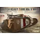 Meng Modell Kit TS-020 1/35 Skala Britische Heavy Tank Mk.V Männlichen GSE Modell Kit