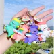 Niedliche kawaii 3d Einhorn Schlüssel anhänger Softglue Pegasus Anhänger Schlüssel ringe für Kinder