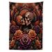 Bungalow Rose Hippie Tablecloth Rectangular Table Cover 60"x84" Vermilion Dark Magenta | 70" Rectangle | Wayfair 2C816ADB49334B8980638EB277059CA1