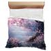 Bungalow Rose Cherry blossoms Bedding Nature Duvet Cover Tranquil | King Duvet Cover | Wayfair 01E8707D3A484E8A93BE4CCDAA149B30