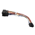 16 p zu ISO-Kabel adapter 16-poliger Stecker ISO-Buchse für Kabelbaum Universal zubehör für Auto