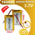 3 7 V Polymer Lithium Batterie mAh wiederauf ladbare Polymer Batterie für MP3 Spielzeug Kameras