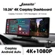 Jansite 10.26 "Dash Cam Rückfahr kamera Carplay & Android Auto Smart Player mit Sprach steuerung