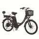 Feivos Pendler Elektro fahrrad 22 "Aluminium legierung E-Bike Universal 400w Lithium batterie