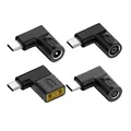USB Typ C Buchse zu DC Stecker Stecker Konverter für Lenovo/HP/Dell PD 65W Laptop Netzteil Adapter