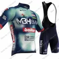 MBH Bank Colpack Ballan 2024 maglia da ciclismo Pro Team Set abbigliamento manica corta camicie da
