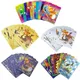 135-55 stücke goldfolie karte pokemon charizard farbkarten pack set schwarz vmax vstar splitter box