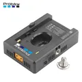 NP-F piastra adattatore batteria caricabatteria con porta di ricarica di tipo C DC12V DC8.4V USB-A