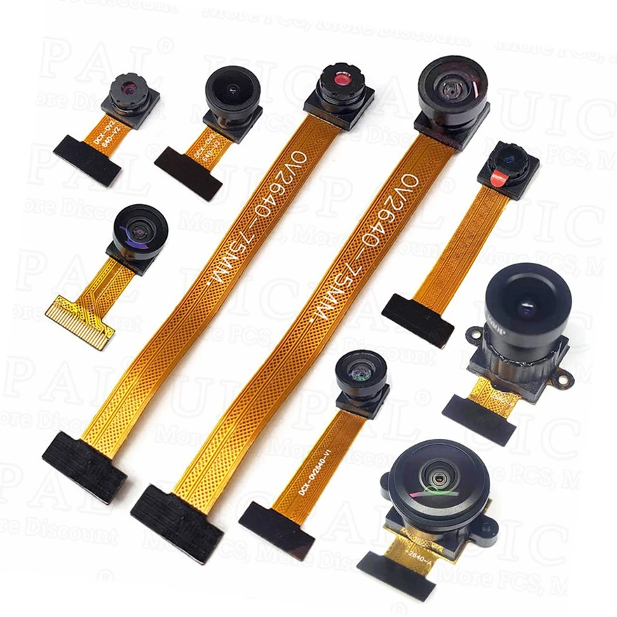 OV2640 Kameramodul für ESP32-CAM 2 Millionen Pixel 160 66 120 Grad nächste 850 nm Nachtsicht 24PIN 0,5 mm Rastermaß 2 MP 75 mm 21 mm Image