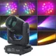 LED 200W Beam Spot Moving Head Bühnen beleuchtung 18 Prismen Regenbogen-Effekt-Muster DMX-Steuerung