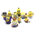 10 pz/set kawai Miniones figurine Toys 3D Eye spregevole Miniones Action Figures giocattoli classici