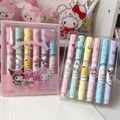 Simpatico evidenziatore Sanrio 6 penna a colori in scatola di alto valore evidenziatore a cuore