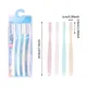 4Pcs Soft Long Head Adult Big Head Toothbrush Japanese And Korean Comfortable Teeth Super Soft Oral