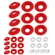 25Pcs Silicone Rubber Gaskets Washers Backs For Grolsch EZ Cap Swing Top Bottle Cap Home Brew Beer
