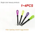 1~4PCS Mini Hair Color Mixer Barber Stirrer Hair Care Styling Tools Salon Hairdressing Dye Cream