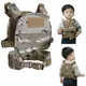 Tactical Kids Vest Military Airsoft Hunting Vest for Children Camouflage Combat Gear Vests Molle