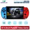 GAMINJA X7 4.3inch Handheld Game Console IPS Screen Video Game Player HD Game Console Built-in 10000