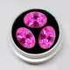 Professional Pink Ruby Oval Faceted Cut Premium VVS Loose Gemstone Passed UV Test Ruby for