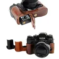 New Pu Leather Camera Case Half Bag For FujiFilm XT2 XT3 XS10 FUJI X-T2 X-T3 X-S10 Camera Half Bag