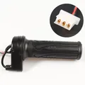 1pc Electric Bike Bicycle Twist-Throttle Black High/Medium/Low Speed/Forward/Reverse Accelerator