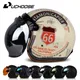 DOT Certificated Retro Motorcycle Helmet Cafe Racer Open Face Casco Moto for Harley Motorcycle