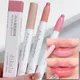 Matte Lipliner Pencil Waterproof Sexy Nude Brown Pink Contour Tint Lipstick Lasting Non-stick Cup