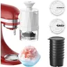 Shaved Ice Attachment for KitchenAid Stand Mixer Snow Cone Machine for KitchenAid Make Fluffy &