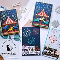 Panalisacraft merry-go-round Metal Cutting Dies Stencils for DIY Scrapbooking/album Decorative