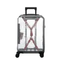 Can board Fashionable transparent 20/24/26 Inch Rolling Luggage Spinner Star same style brand