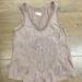 Anthropologie Tops | Meadow Rue Anthropology Tank Top S | Color: Tan | Size: S