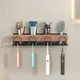 No-Punch Wood Bathroom Toothbrush Holder Tooth Cup Holder Bathroom Mouthwash Cup Holder Toothpaste