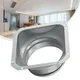 For Kitchen Hood Ventilator Pipe Connecting Vent Flange Exhaust Duct 4-10inch Electrostatic Spray