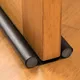 Windproof Seal Strip Draught Excluder Stopper Door Bottom Guard Double Protector Doorstop Dust-proof