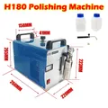 H180 Acrylic Flame Glass Metal Polishing Machine 95L Polisher Oxygen Hydrogen Generator for