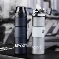700ml Sport Plastic Water Bottle With Straw Portable Durable Unbreakable Gym Fitness Drinking Bottle
