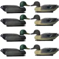 8pcs Lifelike Vivid Simulated 3D Duck Decoy Hollow Body Floating Duck Hunting Decoy PE Durable