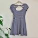 American Eagle Outfitters Dresses | American Eagle Striped Skater Dress | Color: Blue/White | Size: S